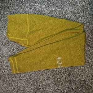 Fleo leggings lime green